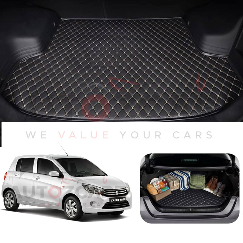 Suzuki Cultus 7D Custom Car Trunk Mat - Model 2017-2025