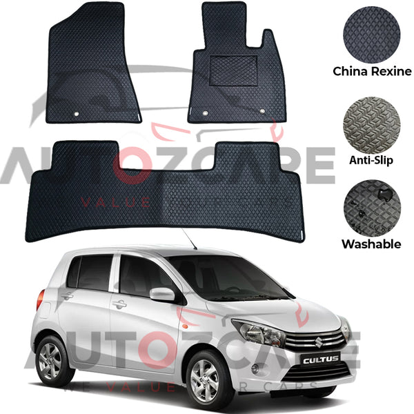 Suzuki Cultus China Rexine Floor Mat 3PCS - Model 2017-2025