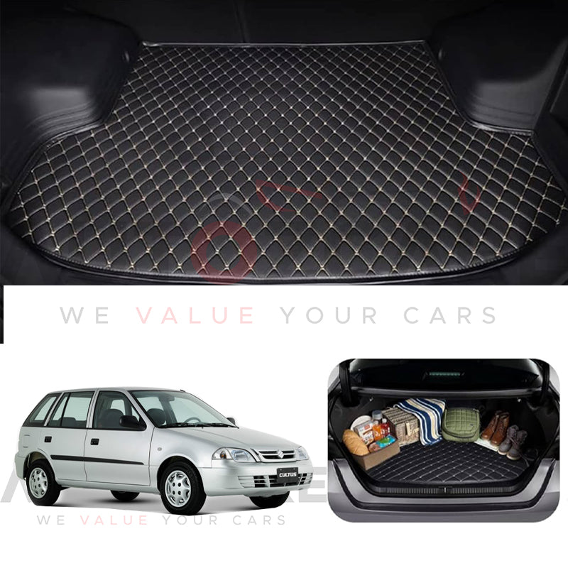 Suzuki Cultus 7D Custom Car Trunk Mat - Model 2007-2017