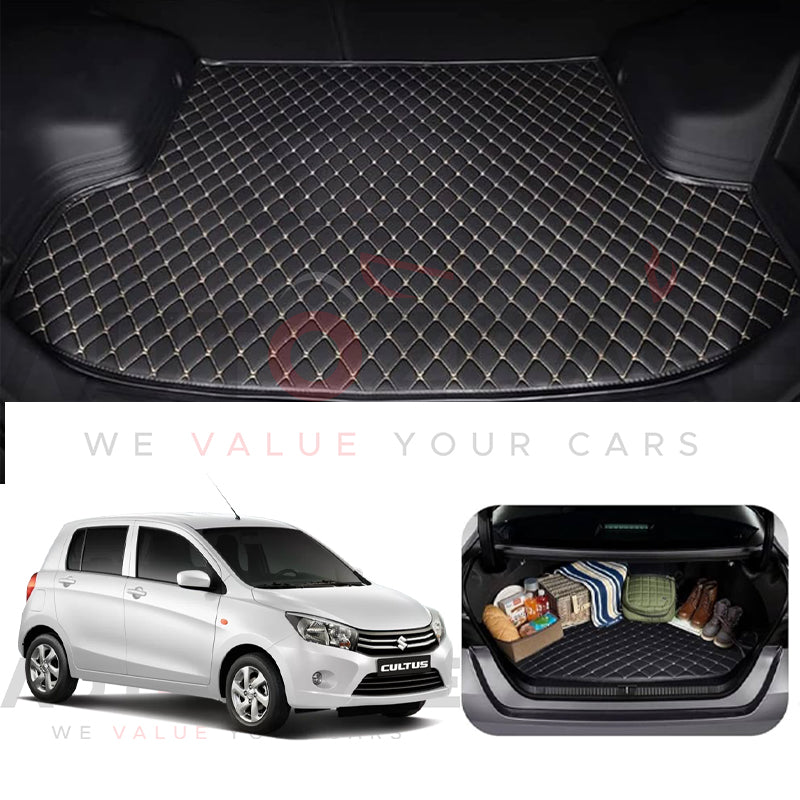 Suzuki Cultus 7D Custom Car Trunk Mat - Model 2017-2025