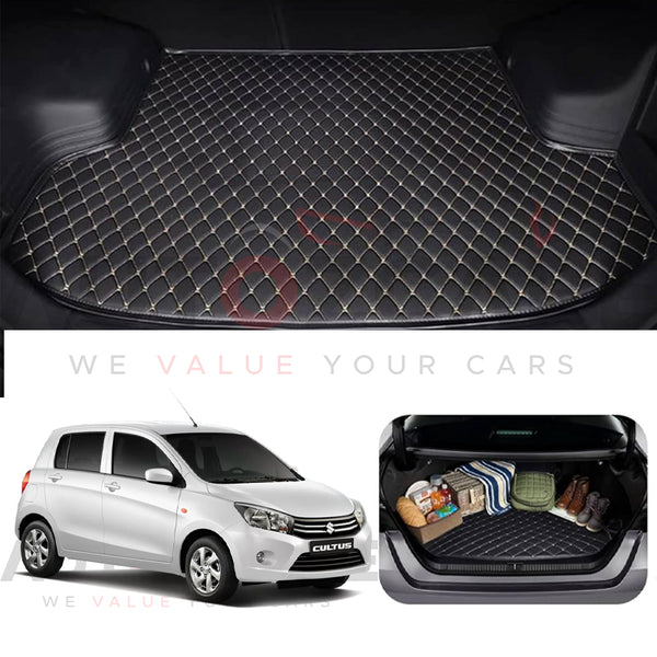 Suzuki Cultus 7D Custom Car Trunk Mat - Model 2017-2025