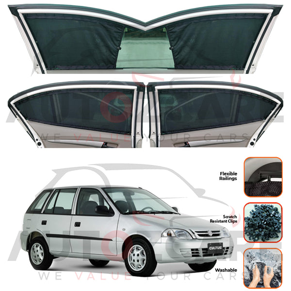 Suzuki Cultus  Custom Car Sliding Curtains - Model 2007-2017