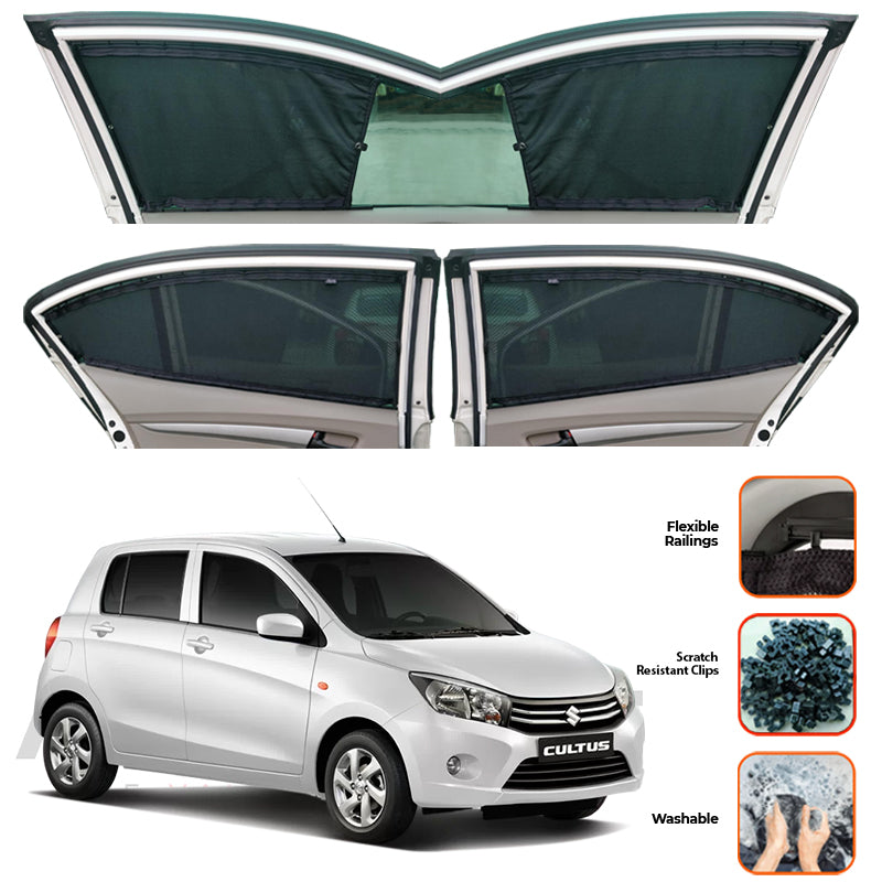 Suzuki Cultus Custom Car Sliding Curtains - Model 2017-2025