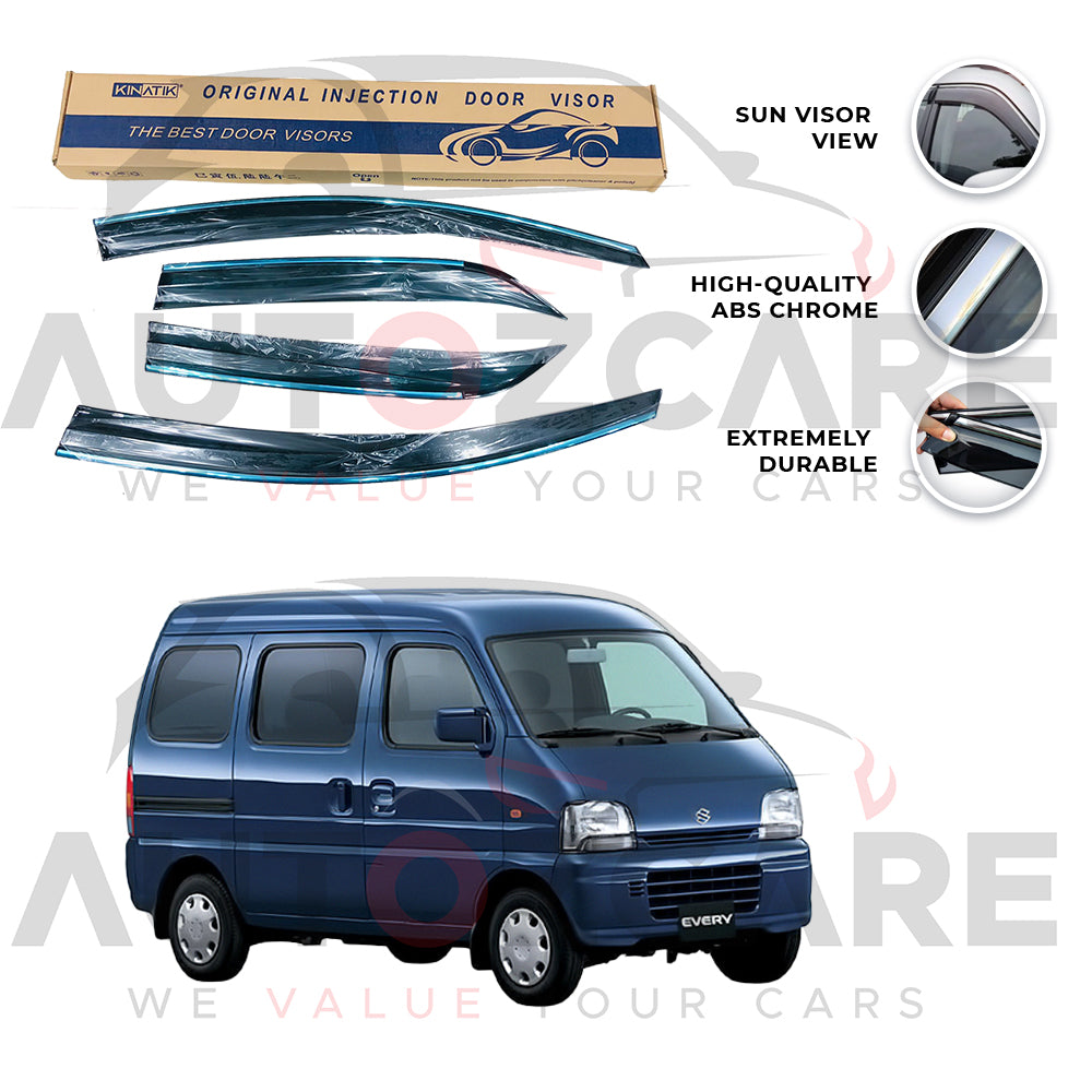 Suzuki Every Air press sun visor with chrome - Model 1999-2005