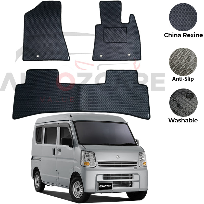 Suzuki Every China Rexine Floor Mat - Model 2024-2025