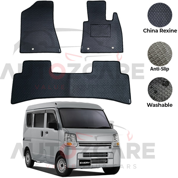 Suzuki Every China Rexine Floor Mat 2PCS - Model 2024-2025