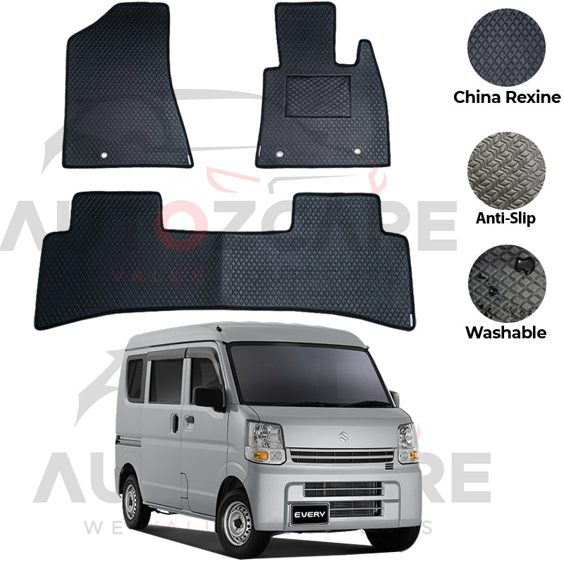 Suzuki Every China Rexine Floor Mat - Model 2024-2025