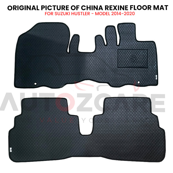Suzuki Hustler China Rexine Floor Mat 2PCS - Model 2014-2020