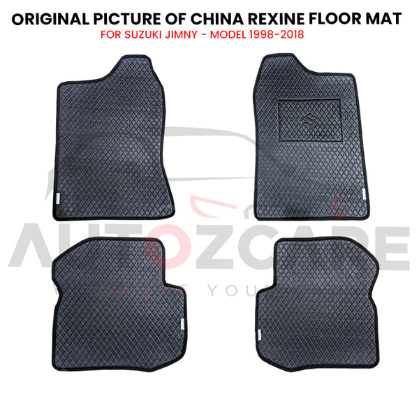Suzuki Jimny China Rexine Floor Mat 4PCS - Model 1998-2018