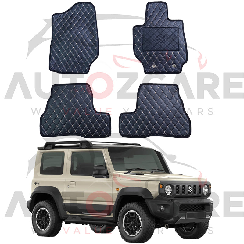 Suzuki Jimny 7D Floor Mat ( Flat Style ) 4Pcs - Model 2019-2025