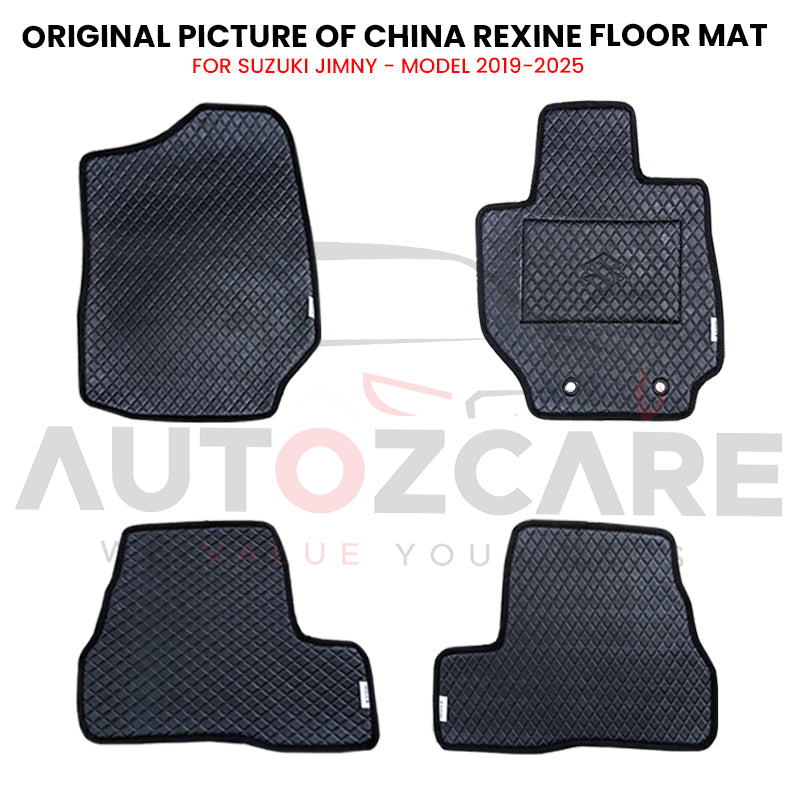 Suzuki Jimny China Rexine Floor Mat 4PCS - Model 2019-2025