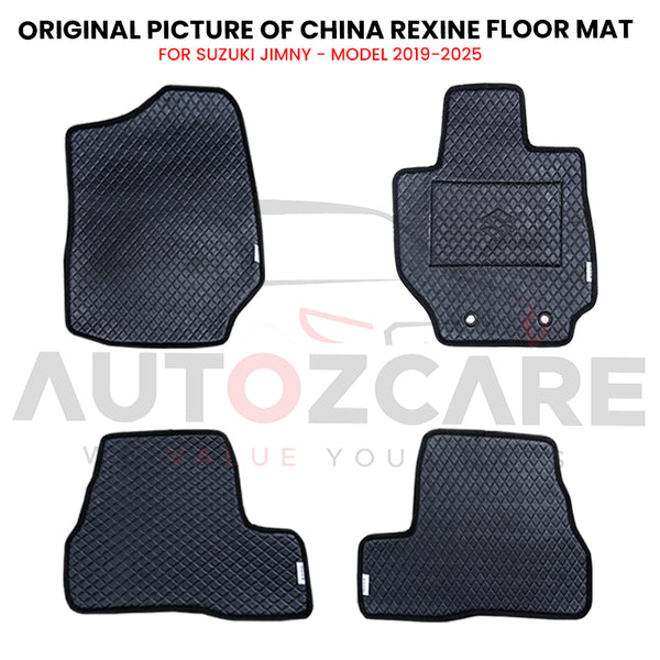 Suzuki Jimny China Rexine Floor Mat 4PCS - Model 2019-2025