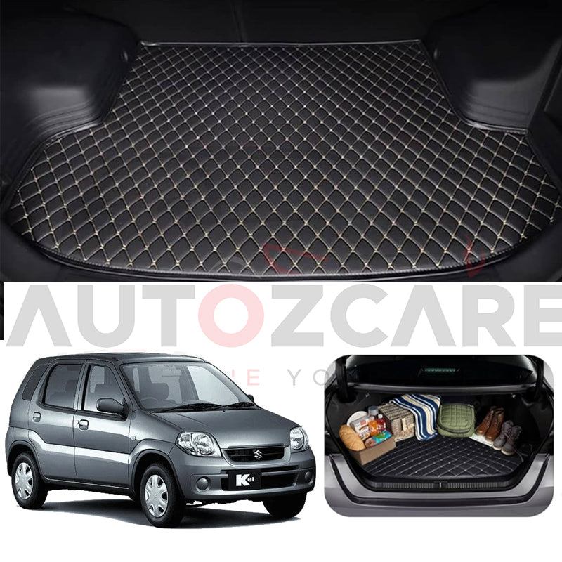 Suzuki Kei 7D Custom Car Trunk Mat - Model 1998-2008
