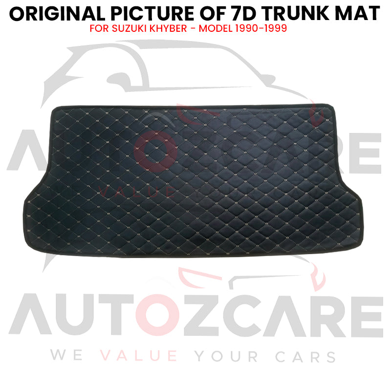 Suzuki Khyber 7D Custom Car Trunk Mat - Model 1990-1999