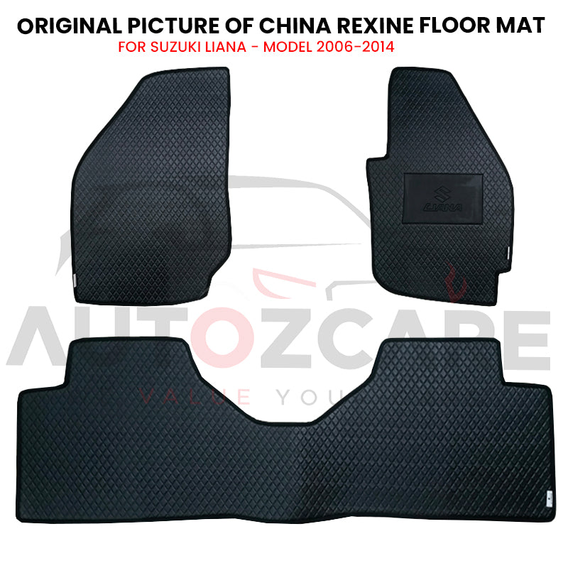 Suzuki Liana China Rexine Floor Mat 3PCS - Model 2006-2014
