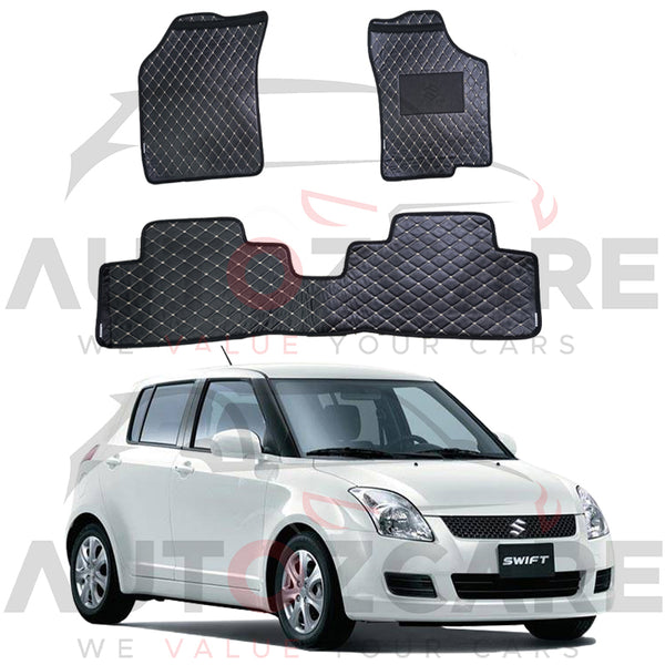 Suzuki Swift 7D Floor Mat ( Flat Style ) - Model 2010-2021