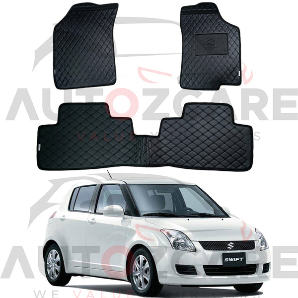 Suzuki Swift 7D Floor Mat ( Flat Style ) - Model 2010-2021