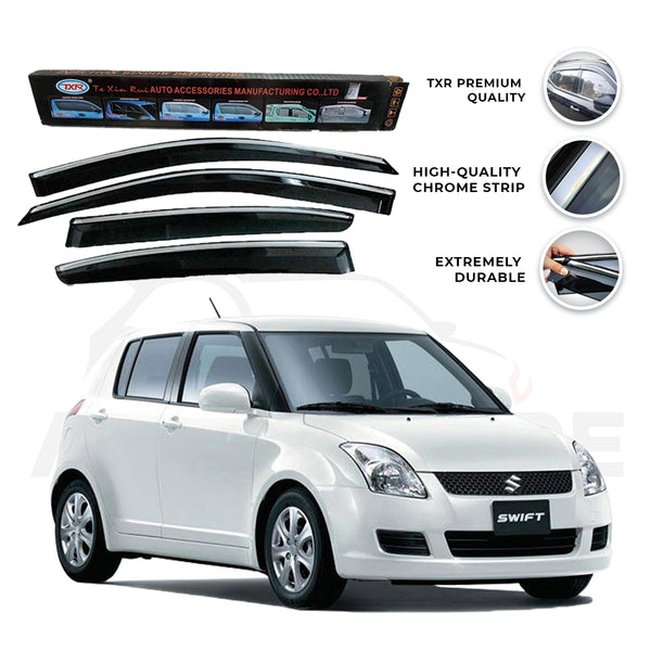 Suzuki Swift TXR Air press sun visor with chrome - Model 2010-2021