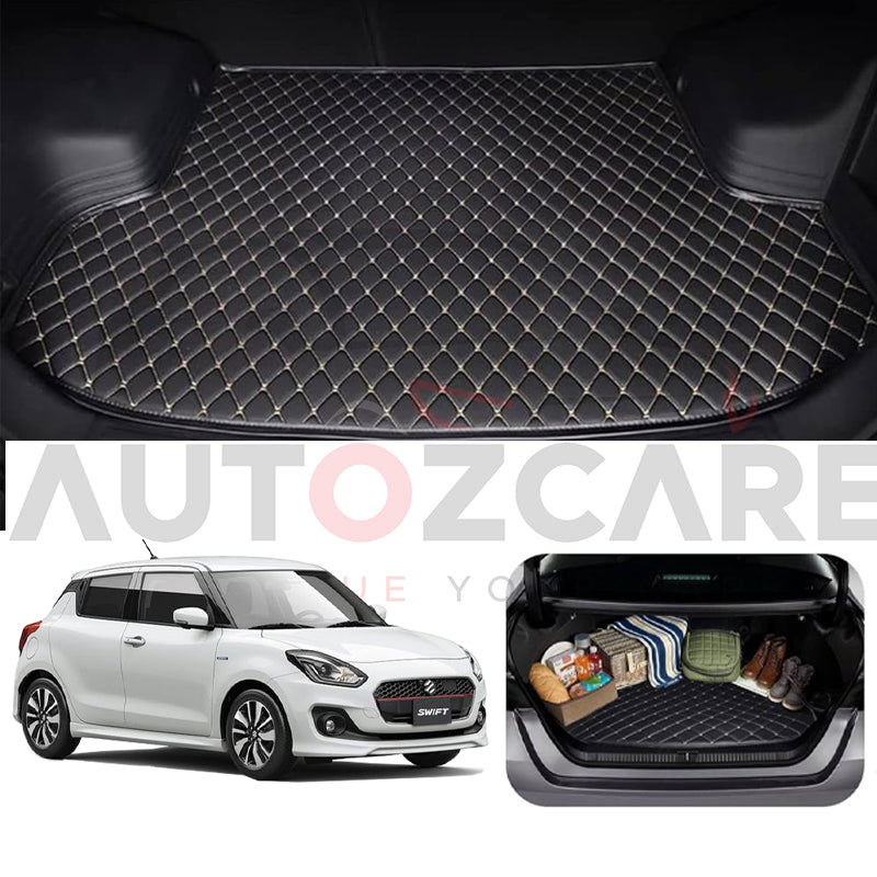 Suzuki Swift 7D Custom Car Trunk Mat - Model 2010-2021