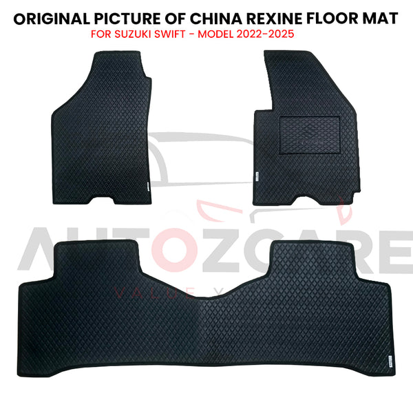 Suzuki Swift China Rexine Floor Mat 3PCS - Model 2022-2025