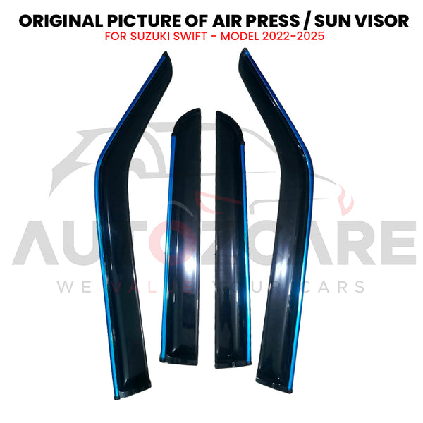 Suzuki Swift Air press sun visor with chrome - Model 2022-2025
