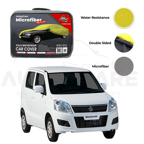 Suzuki Wagon R Microfiber Car Top Cover - Model 2014-2024