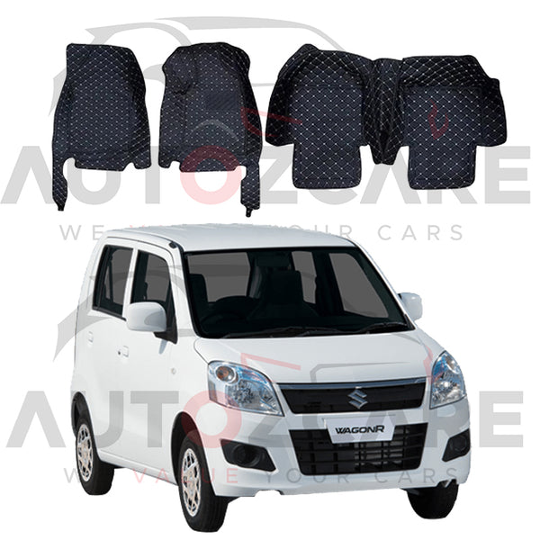 Suzuki Wagon R 7D Floor Mats - Model 2014-2025