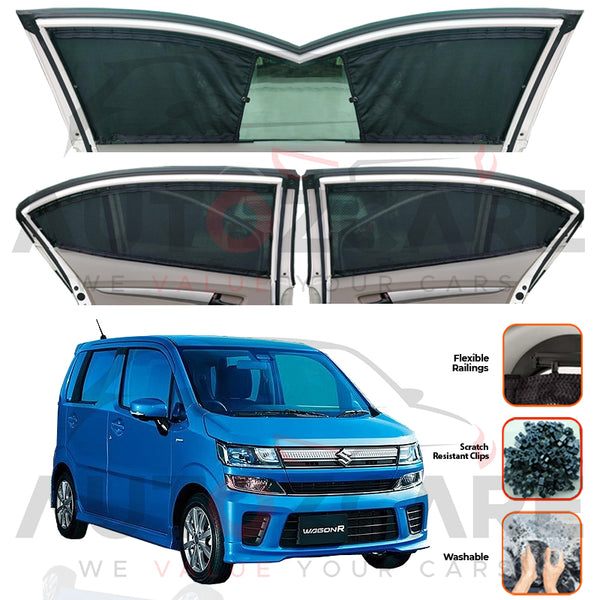 Suzuki Wagon R Japanese Custom Car Sliding Curtains - Model 2018-2025