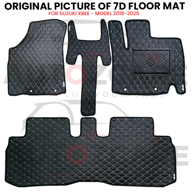 Suzuki XBee 7D Floor Mat (Flat Style) 4PCS - Model 2018-2025