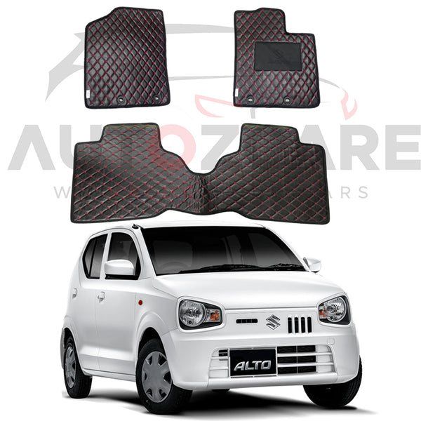 Suzuki Alto 7D Floor Mat ( Flat Style ) - Model 2019-2025