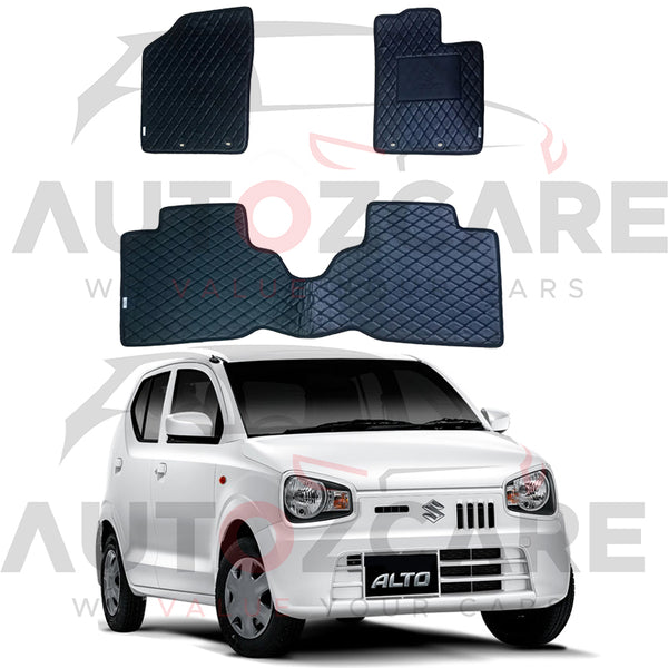 Suzuki Alto 7D Floor Mat ( Flat Style ) - Model 2019-2025