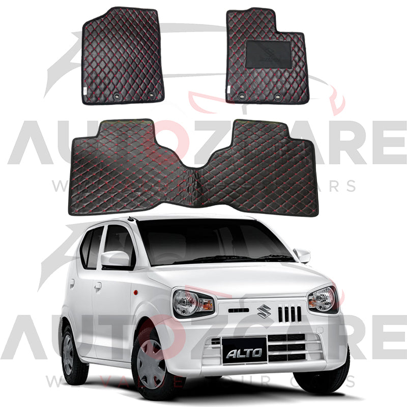 Suzuki Alto 7D Floor Mat ( Flat Style ) - Model 2019-2025