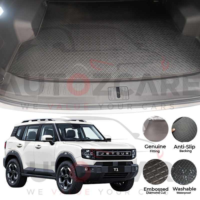 Tetour T1 China Rexine Custom-Size Trunk Mat - Model 2026