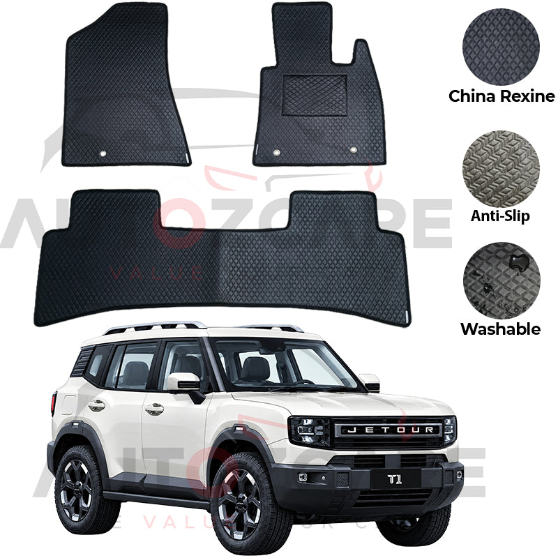Tetour T1 China Rexine Floor Mat 3PCS - Model 2026