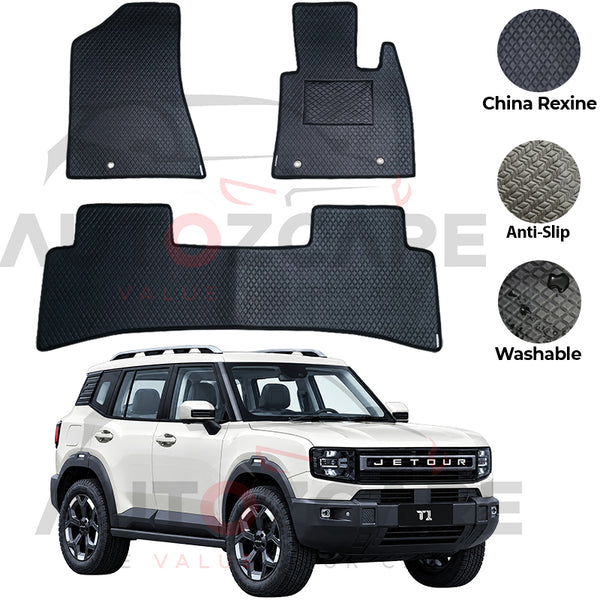Tetour T1 China Rexine Floor Mat 3PCS - Model 2026