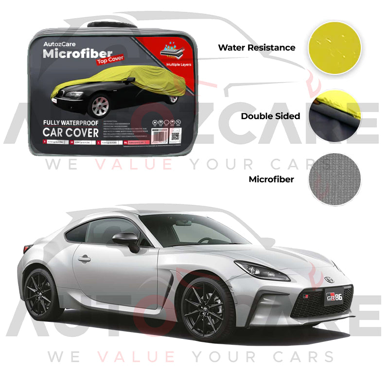 Toyota 86 Microfiber Car Top Cover - Model 2021-2026