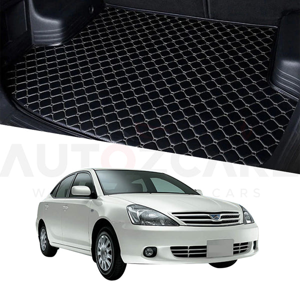 Toyota Allion 7D Custom Car Trunk Mat - Model 2001-2006 - AutozCare Pakistan