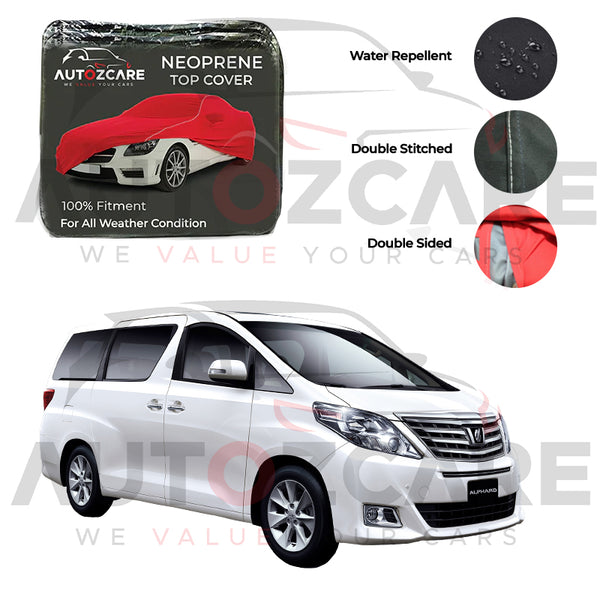 Toyota Alphard Neoprene Top Cover - Model 2002-2008