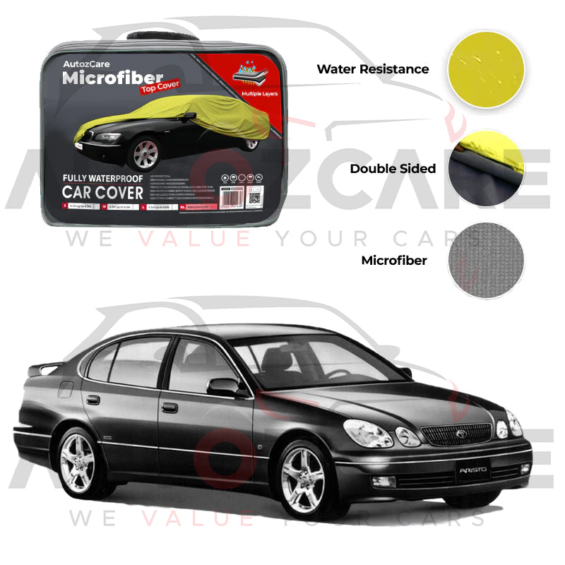 Toyota Aristo Microfiber Car Top Cover - Model 1997-2000