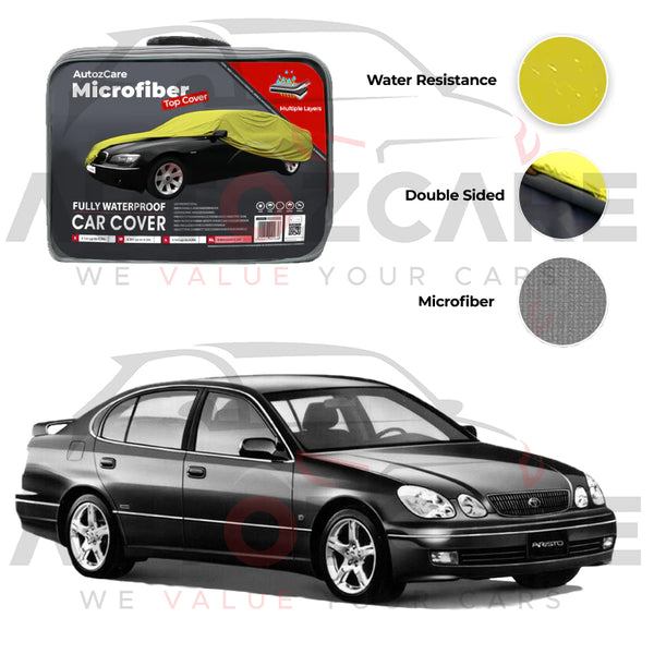 Toyota Aristo Microfiber Car Top Cover - Model 1997-2000