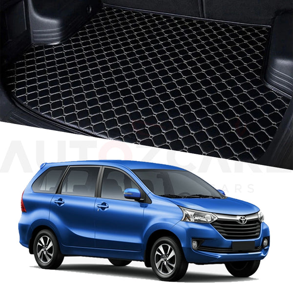 Toyota Avanza 7D Custom Car Trunk Mat - Model 2012-2018 - AutozCare Pakistan