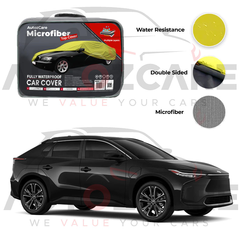 Toyota BZ4X Microfiber Car Top Cover - Model 2022-2026