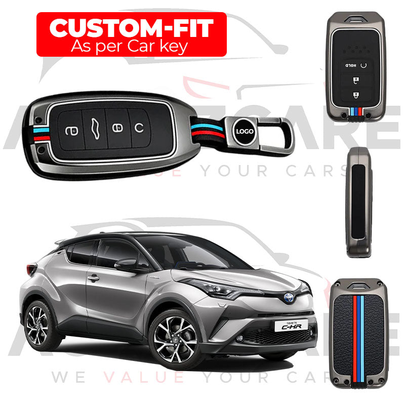 Toyota C-HR Remote Key Cover with Keychain - Model 2016-2025