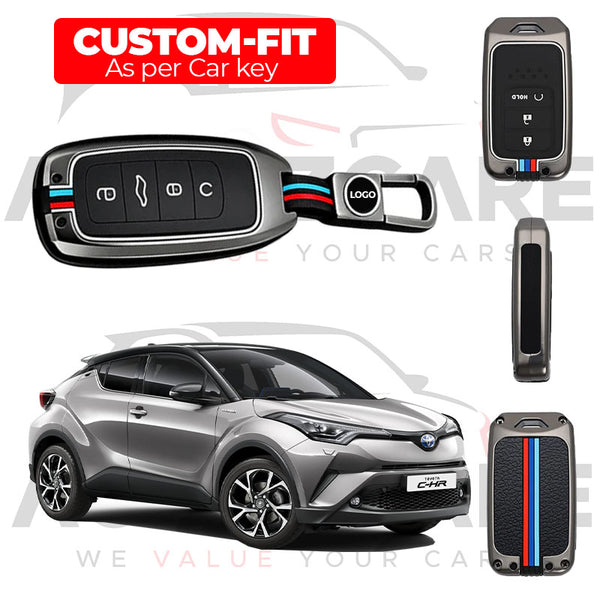 Toyota C-HR Remote Key Cover with Keychain - Model 2016-2025