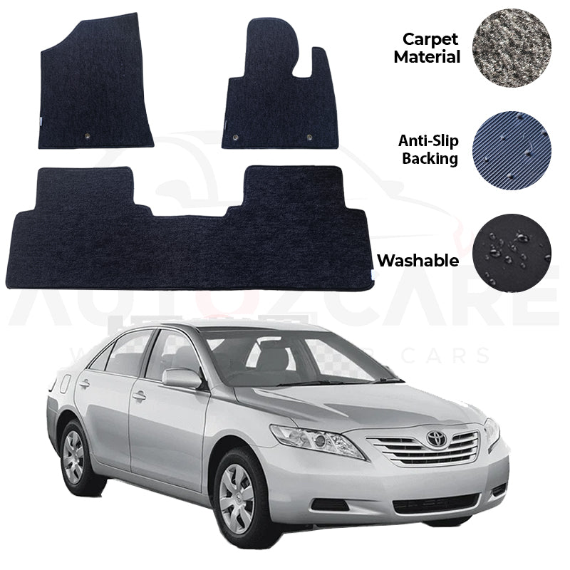 Toyota Camry Genuine Fitting Carpet Floor Mat 3PCS - Model 2006-2011