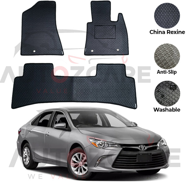 Toyota Camry China Rexine Floor Mat 3PCS - Model 2012-2017