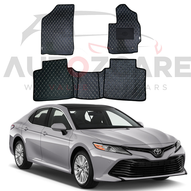 Toyota Camry 7D Floor Mat ( Flat Style ) - Model 2018-2024