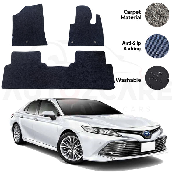 Toyota Camry Genuine Fitting Carpet Floor Mat 3PCS - Model 2024