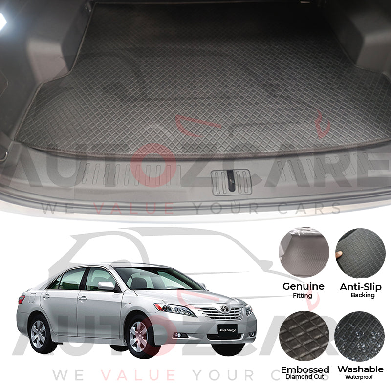 Toyota Camry China Rexine Custom-Size Trunk Mat - Model 2007-2011