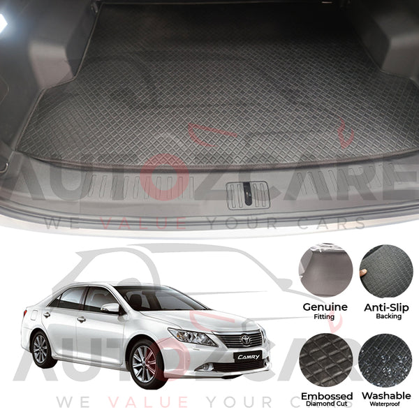 Toyota Camry China Rexine Custom-Size Trunk Mat - Model 2012-2018